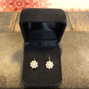 14kt fresh water pearl leverback earrings✨